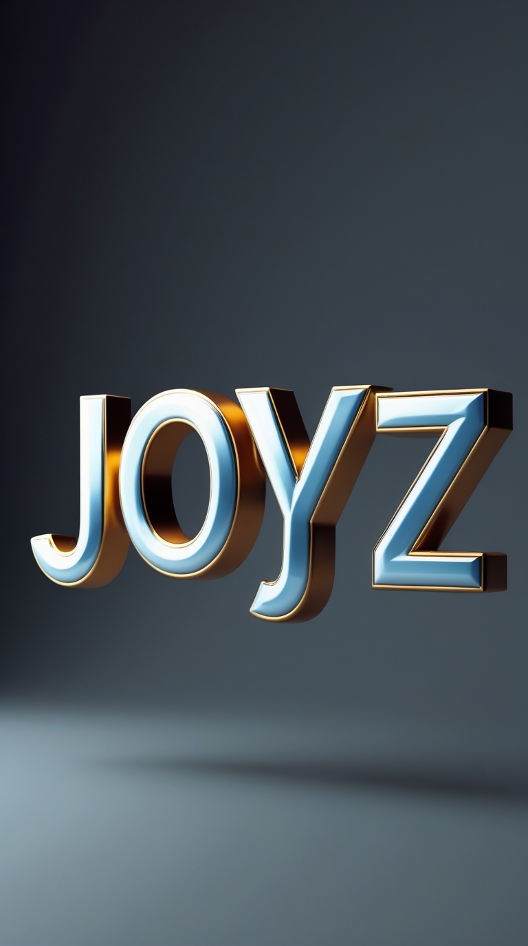 Leonardo Phoenix 10 Create A Sleek 3d Logo Of The Word Joyz Wi 0