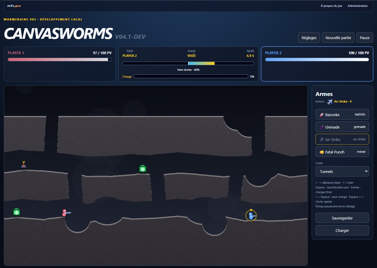 CanvasWorm