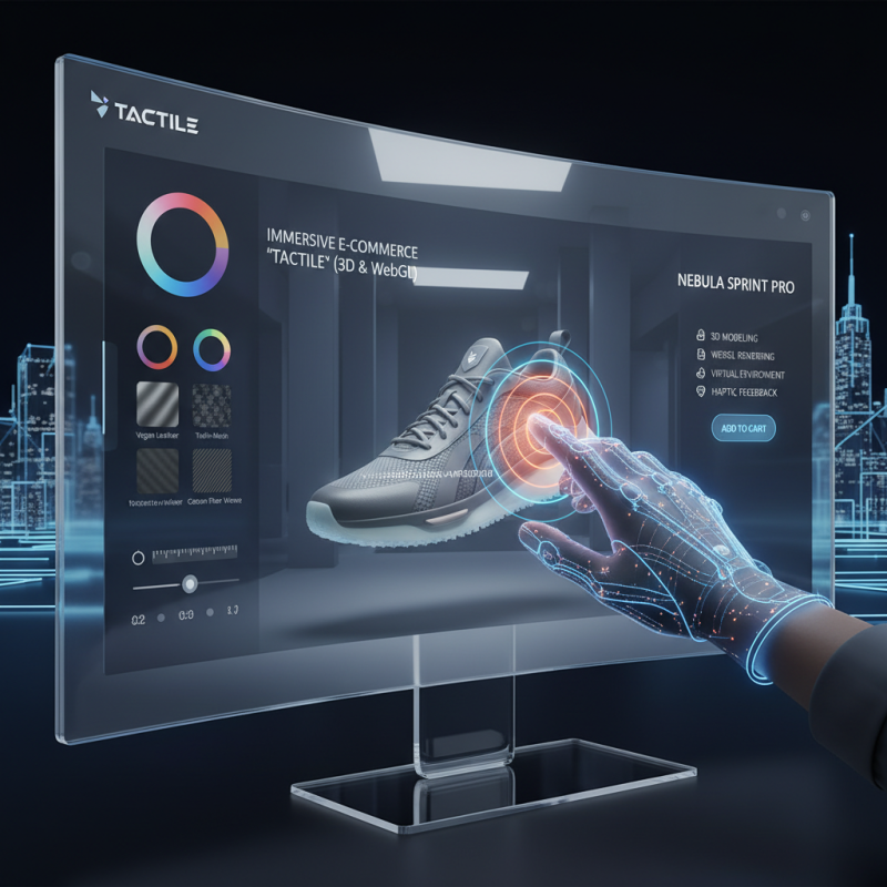 L'E-commerce Passe à l'Ère du Toucher : L'Essor de l'Expérience Immersive 3D via WebGL