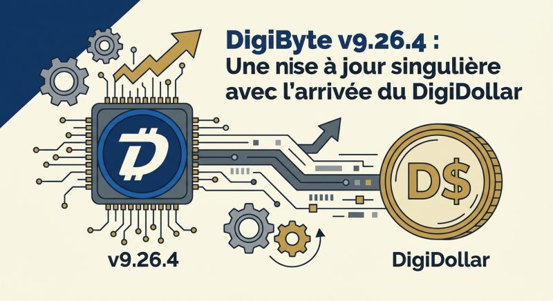 DigiByte v9.26.4 : Une mise à jour singulière avec l'arrivée du DigiDollar