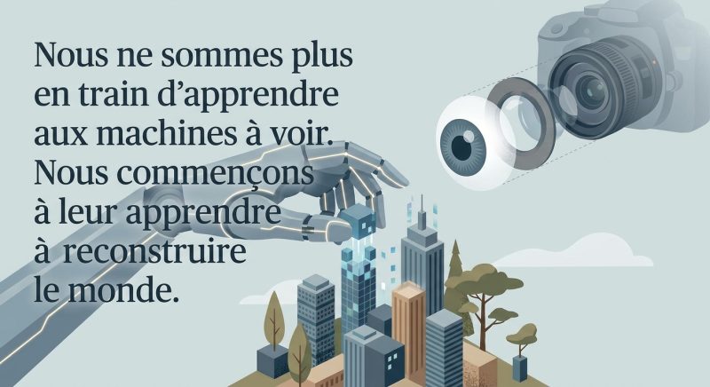 De la vision à la reconstruction : L'ère où l'IA sculpte le monde numérique