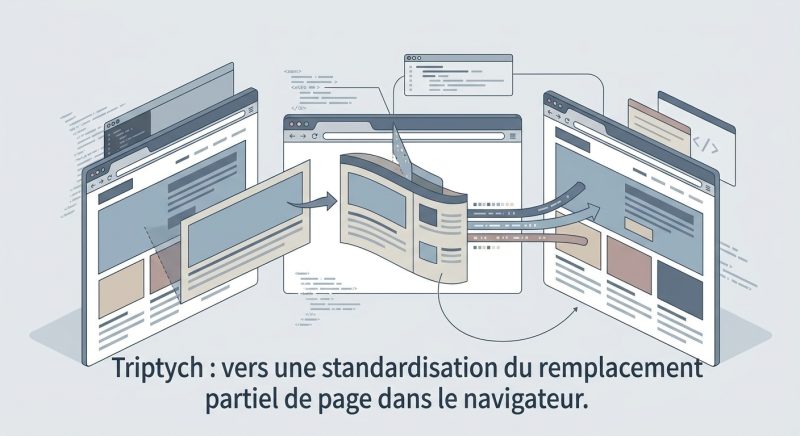 Triptych : vers une standardisation du remplacement partiel de page dans le navigateur