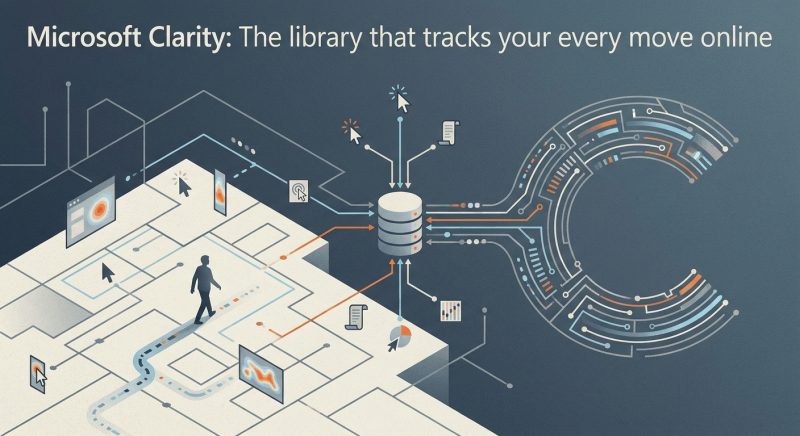 Microsoft Clarity: The library that tracks your every move online
