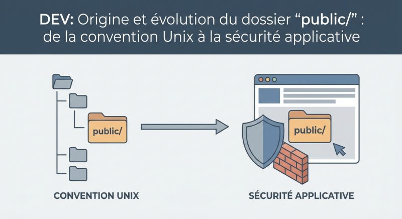 DEV: Origine et évolution du dossier "public/" : de la convention Unix à la sécurité applicative
