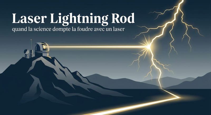 Laser Lightning Rod : quand la science dompte la foudre avec un laser