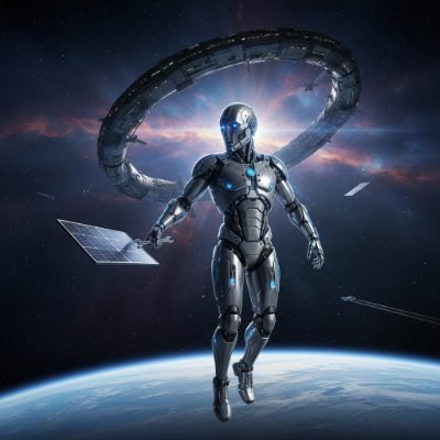 Robots et Humains dans l'Espace : Vers une Synergie Inévitable